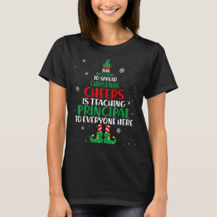 T-shirt La Meilleure Façon De Diffuser La Fête De Noël Est