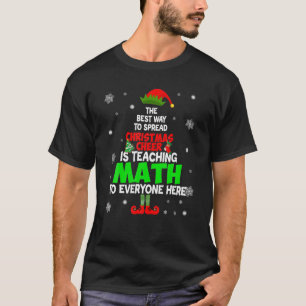 T-shirt La Meilleure Façon De Diffuser La Fête De Noël Est