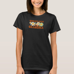 T-shirt La meilleure grand-mère au monde pour les femmes P