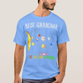 T-shirt La Meilleure Grand-Mère De La Famille Du Système S