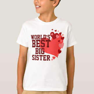 T-shirt La meilleure grande soeur du monde