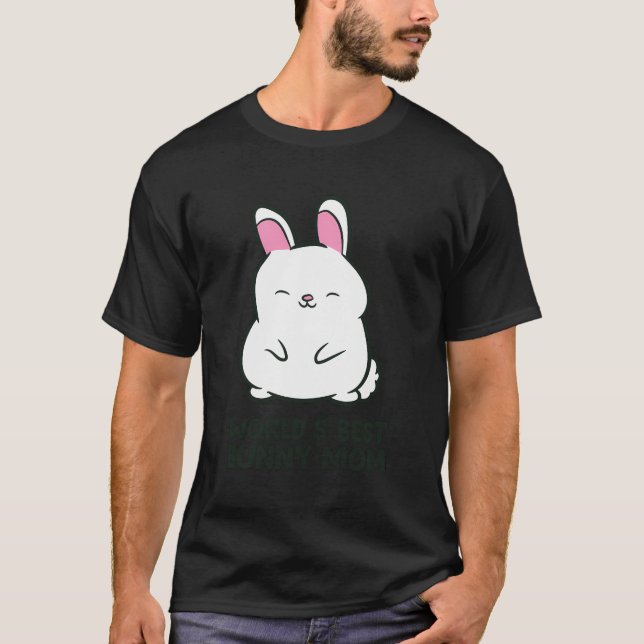 T-shirt La Meilleure Maman Lapin Lapin Lapin Lapin Maman (Devant)