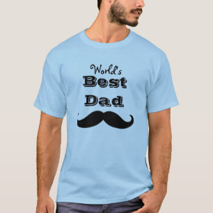 T-shirt La meilleure moustache du papa du monde