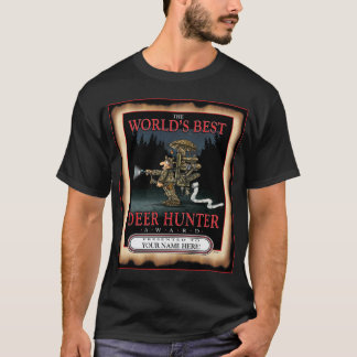 T-SHIRT LA MEILLEURE PERSONNALISER DU CHASSEUR W-EVERY DU
