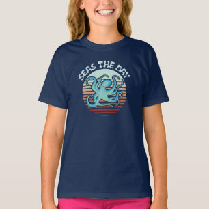 T-shirt La Mer Le Jour Vibes d'été Octopus