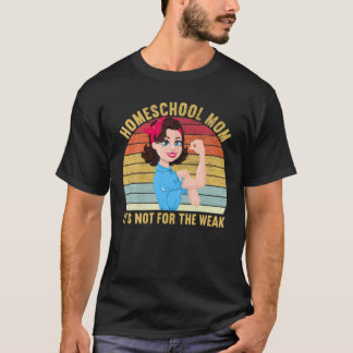 T-shirt La Mère De L'École D'Accueil N'Est Pas Pour L'Équi