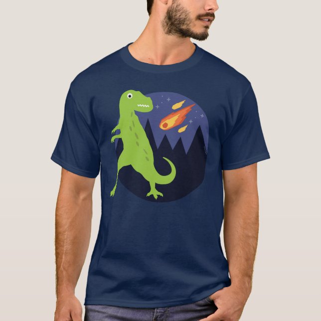 T-shirt La météorite qui a collé (Devant)