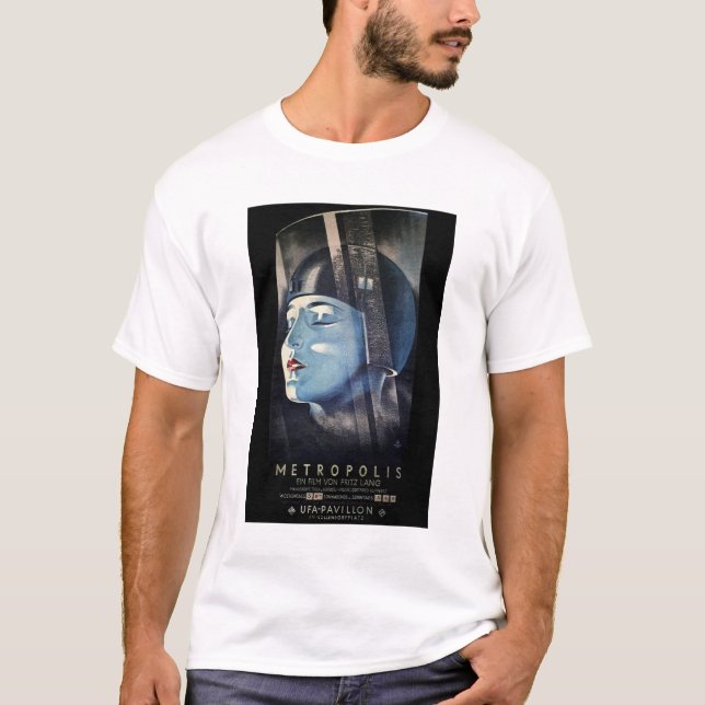 T-shirt La métropole de Fritz Lang (1927) (Devant)