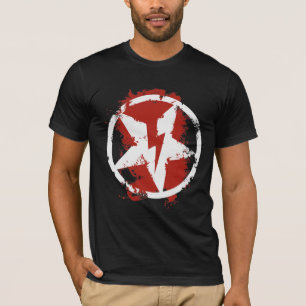 T-shirt La milice du ciel (affligée)