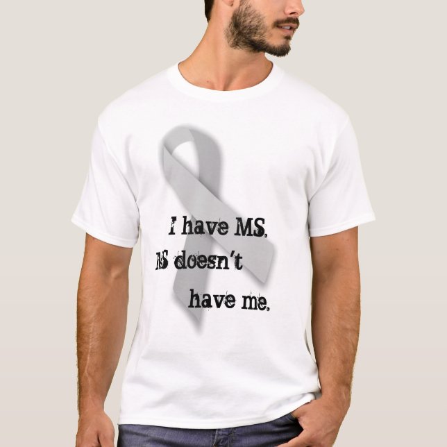 T-shirt La milliseconde ne m'a pas (Devant)