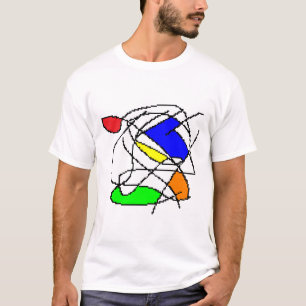 T-shirt La milliseconde peignent le griffonnage