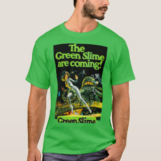 T-shirt La mince couche verte 1969