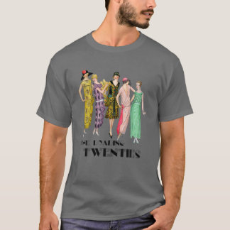 T-shirt La Mode Art Déco Des Années 20