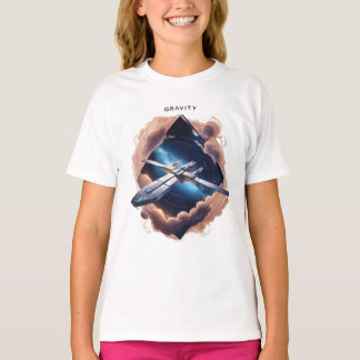 T-shirt La mode défiant la gravité