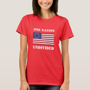 T-shirt La mode féminine nouveauté UNE NATION NON DIVISÉE