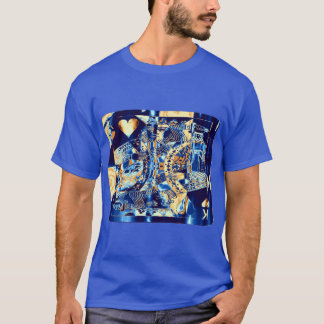 T-shirt La mode masculine du Roi des Coeurs