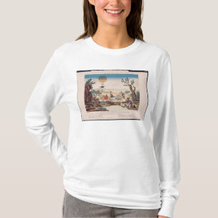 T-shirt La montgolfière en Jean Pierre Blanchard
