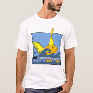 T-shirt La mort à la décadence capitaliste
