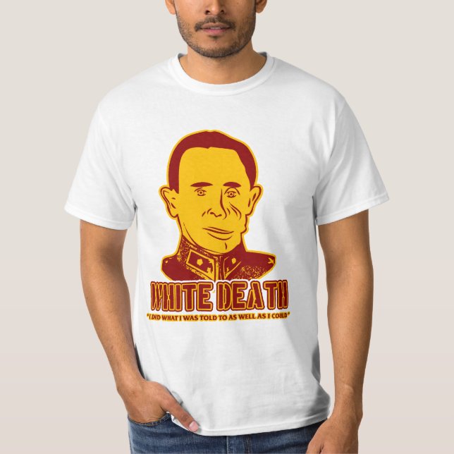 T-shirt La mort blanche (Devant)