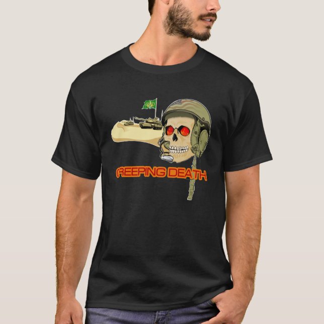 T-shirt La mort de rampement (Devant)