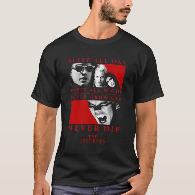 T-shirt La mort perdue jamais (Devant)
