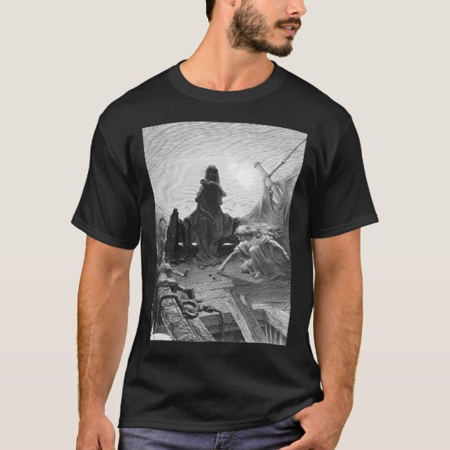 T-shirt La Mort Roule Le Dice - Gustave (Devant)