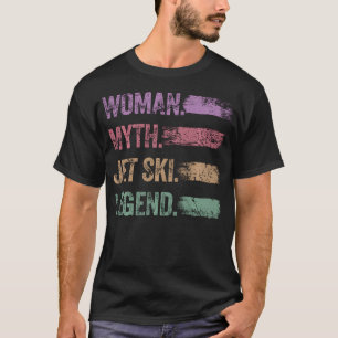 T-shirt La moto aquatique légendaire Rétro Ladies Jet