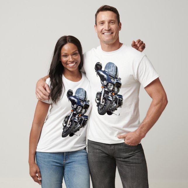 T-shirt La moto de Sheriff (Unisexe)