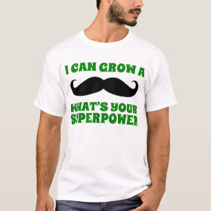 T-shirt La moustache : SUPERPUISSANCE