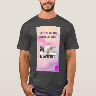 T-shirt La musique de Life girl