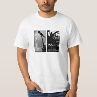 T-shirt La "musique est la pièce en t de la vie"