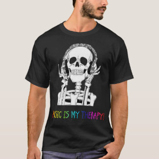 T-SHIRT LA MUSIQUE EST MA THÉRAPIE