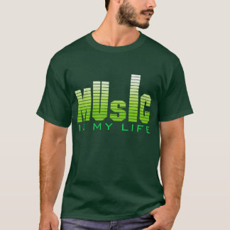 T-shirt La musique est ma vie