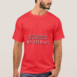T-shirt La musique ombre Composée et dirigée par l'ami ret