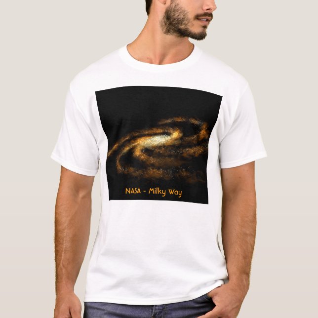 T-shirt La NASA - Manière laiteuse (Devant)