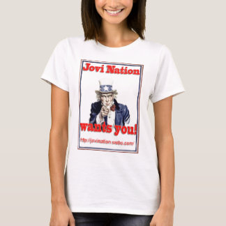 T-shirt La nation Jovi veut de vous