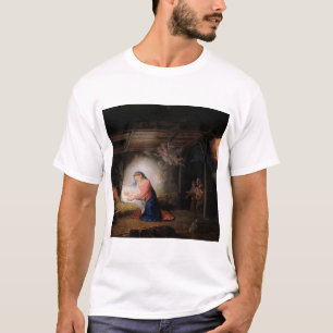 T-shirt La Nativité du Christ (par Vladimir Borovikovsky)