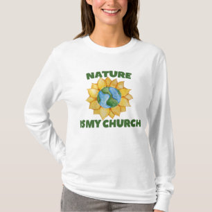 T-shirt La nature est mon église
