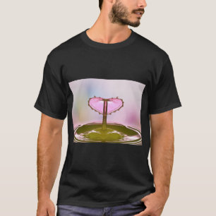 T-shirt La nature gouttes de gouttes d'eau