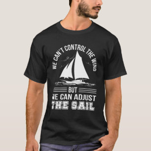 T-shirt La navigation du vent biseauté de contrôle peut