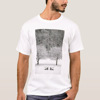 T-shirt La neige a couvert le paysage