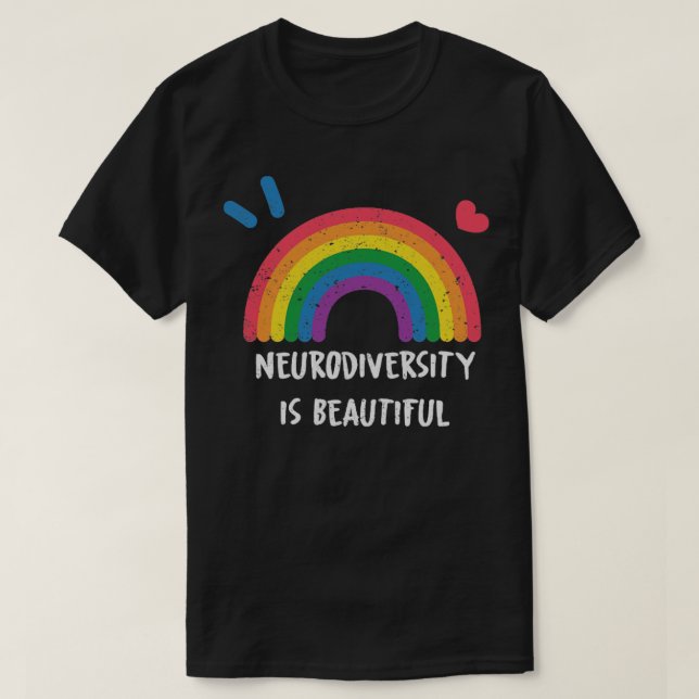 T-shirt La neurodiversité est belle (Design devant)