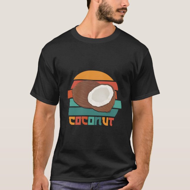 T-shirt La noix de coco délicieuse (Devant)