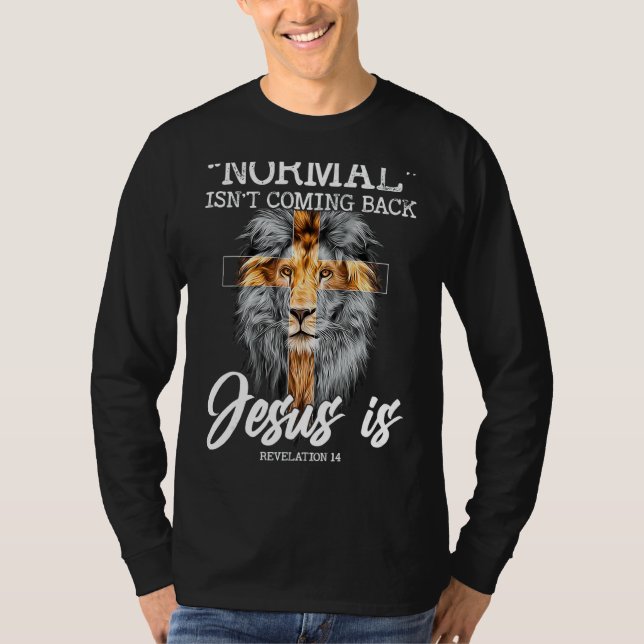 T-shirt La normale ne revient pas (Devant)