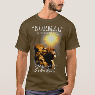T-shirt La Normale Ne Revient Pas Mais Jésus Est Cross Chr