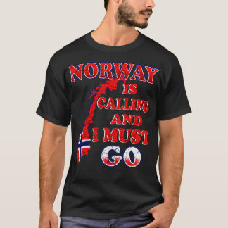 T-shirt La Norvège appelle