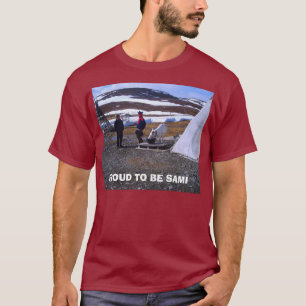 T-shirt La Norvège, fière d'être Sami