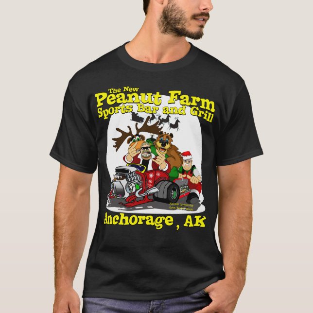 T-SHIRT LA NOUVELLE FERME DE PEANUT /NOËL (Devant)