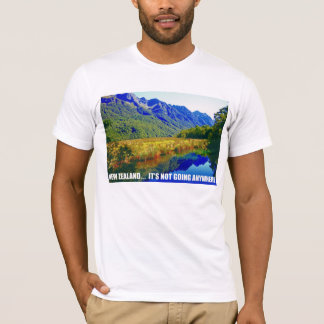 T-shirt La Nouvelle Zélande… Elle ne va pas n'importe où
