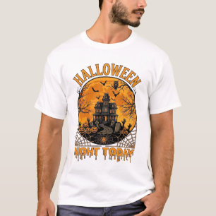 T-shirt La nuit d'Halloween aujourd'hui Manoir hanté Citro